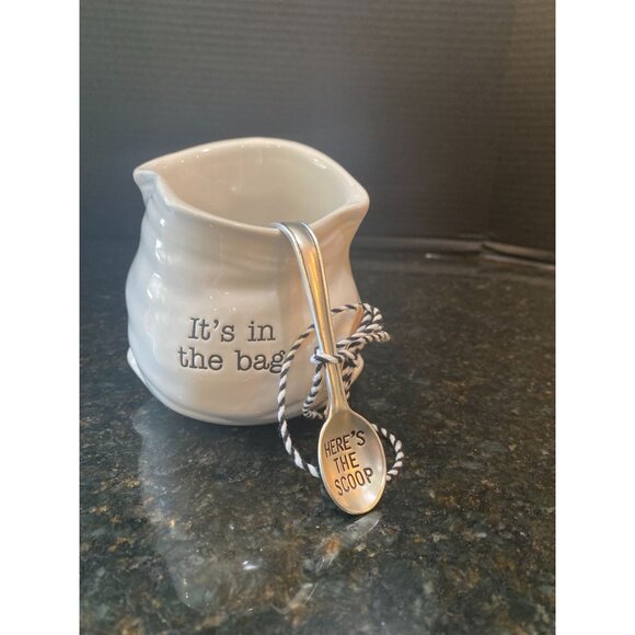 Mud Pie "In the Bag" Candy Bag with Scoop- NWOT - Picture 1 of 7